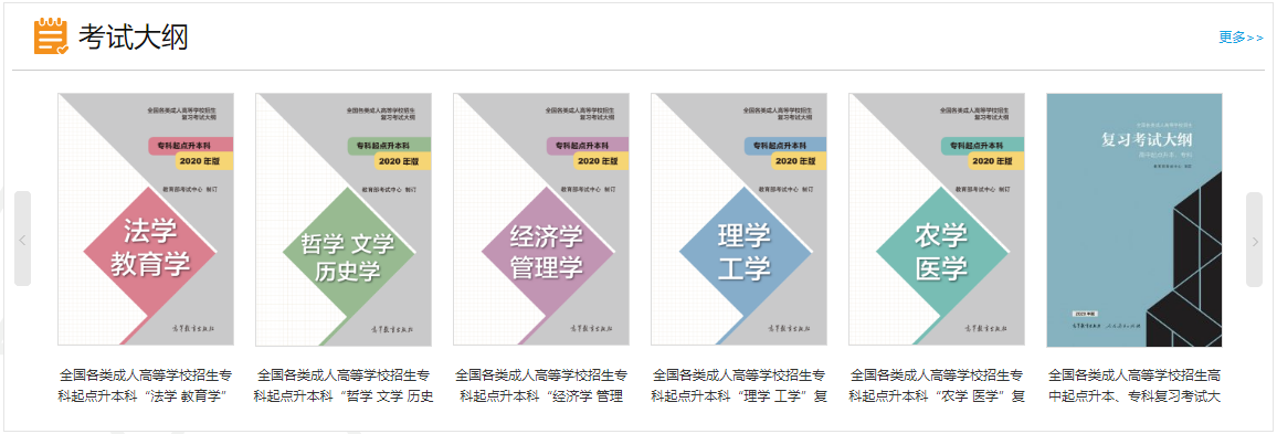 福建專升本“法學、教育學”成人高考復習大綱(2021年正式啟用新版)