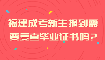 福建成考新生報(bào)到